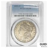 1889-O Morgan Silver Dollar PCGS AU50