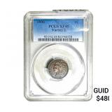1886 Indian Head Cent PCGS XF45 Variety 2