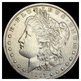 1887-O Silver Morgan Dollar CLOSELY UNCIRCULATED