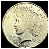 1924-S Silver Peace Dollar UNCIRCULATED