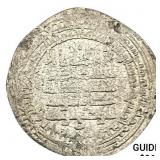 934-1062 Islamic Buyid Dynasty Silver Dirhem UNCIR