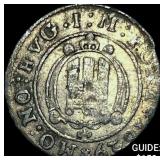 1629 Montfort Silver 2 Kreuzer-Hugh XIV CHOICE AU