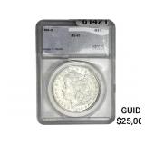 1888-O Morgan Silver Dollar SEGS MS67