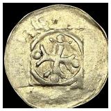 1250-1300 Schwabisch Hall Silver Hand Heller CLOSE