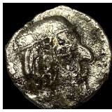 India 278-295 AD Western Satraps Silver Drachm NE