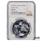 2023LEV Armenia 1OZ Silver 500 Dram Noah
