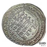 934-1062 Islamic Buyid Dynasty Silver Dirhem UNCIR
