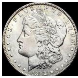 1892 Silver Morgan Dollar UNCIRCULATED