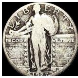 1927-S Standing Liberty Quarter NICELY CIRCULATED