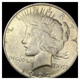 1922 Silver Peace Dollar UNCIRCULATED