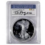 1994-P Silver Eagle PCGS PR70 DCAM Thomas D Rogers