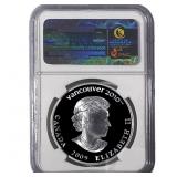 2009 Canada .825G Silver $25 Olympics NGC PF69 UC