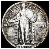 1919-D Standing Liberty Quarter NEARLY UNCIRCULATE