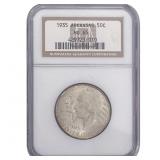 1935 Arkansas Half Dollar NGC MS65