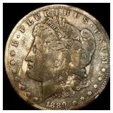 1889-CC Silver Morgan Dollar LIGHTLY CIRCULATED