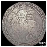 England Charles I, 1625-49 1/2 Crown ABOUT UNCIRC