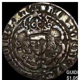 1485-1509 England Silver Groat-Henry VII CLOSELY U