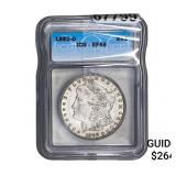 1892-O Morgan Silver Dollar ICG EF45