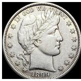 1899 Silver Barber Half Dollar UNCIRCULATED