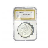 1899-O Morgan Silver Dollar PGA MS65
