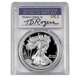 1886-S Silver Eagle PCGS PR70 DCAM Thomas D Rogers
