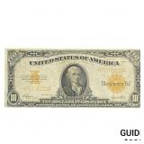 1922 $10 Gold Certificate