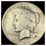 1921 Silver Peace Dollar NICELY CIRCULATED