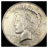 1922 Silver Peace Dollar UNCIRCULATED