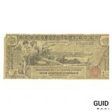 1896-B $1 Popular Educational Series VF Silver Cer