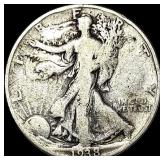 1938-D Walking Liberty Half Dollar NICELY CIRCULA