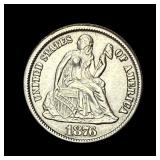 1876 Seated Liberty Dime UNCIRCULATED