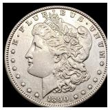 1890-S Morgan Silver Dollar CLOSELY UNCIRCULATED