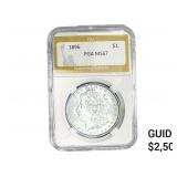 1896 Morgan Silver Dollar PGA MS67