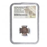 Roman Valens 364-378 AD AE3 Nummus NGC