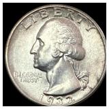 1932 Silver Washington Quarter UNCIRCULATED