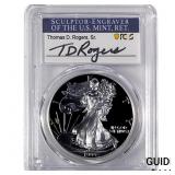 1999-P Silver Eagle PCGS PR70 DCAM Thomas D Rogers