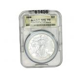 2009 Silver Eagle NASC MS70