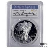 1994-P Silver Eagle PCGS PR70 DCAM Thomas D Rogers