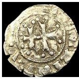 1386-1395 Hungary Silver Denar CLOSELY UNCIRCULATE