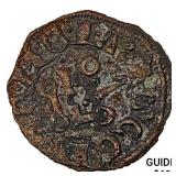 Frankish Greece Silver Denier NEARLY UNCIRCULATED