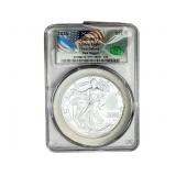 2025 Silver Eagle CAC MS70