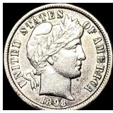 1898 Barber Dime CLOSELY UNCIRCULATED