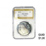 1879 Morgan Silver Dollar PGA MS65 Toned