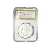 1891-S Morgan Silver Dollar PGA MS65