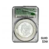 1881-S Morgan Silver Dollar CAC MS64+