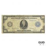 1913 $10 Federal Reserve Blue Seal