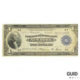 1918 $1 Federal Reserve Bank Of New York