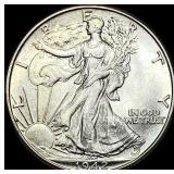 1942 Walking Liberty Half Dollar CLOSELY UNCIRCUL