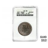 1837 Token-Hard Times HT-34 ANACS AU58