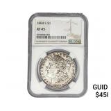 1884-S Morgan Silver Dollar NGC XF45